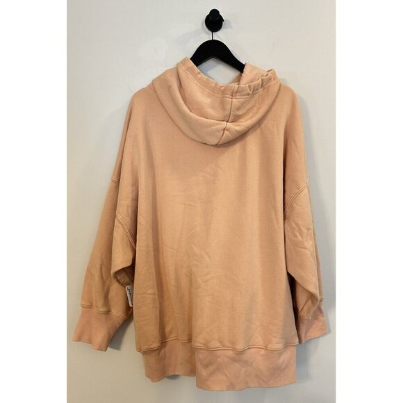 FREE PEOPLE Movement Sprint To The Finish Hoodie in Hot Coral Size X-Small NWT - Picture 10 of 14